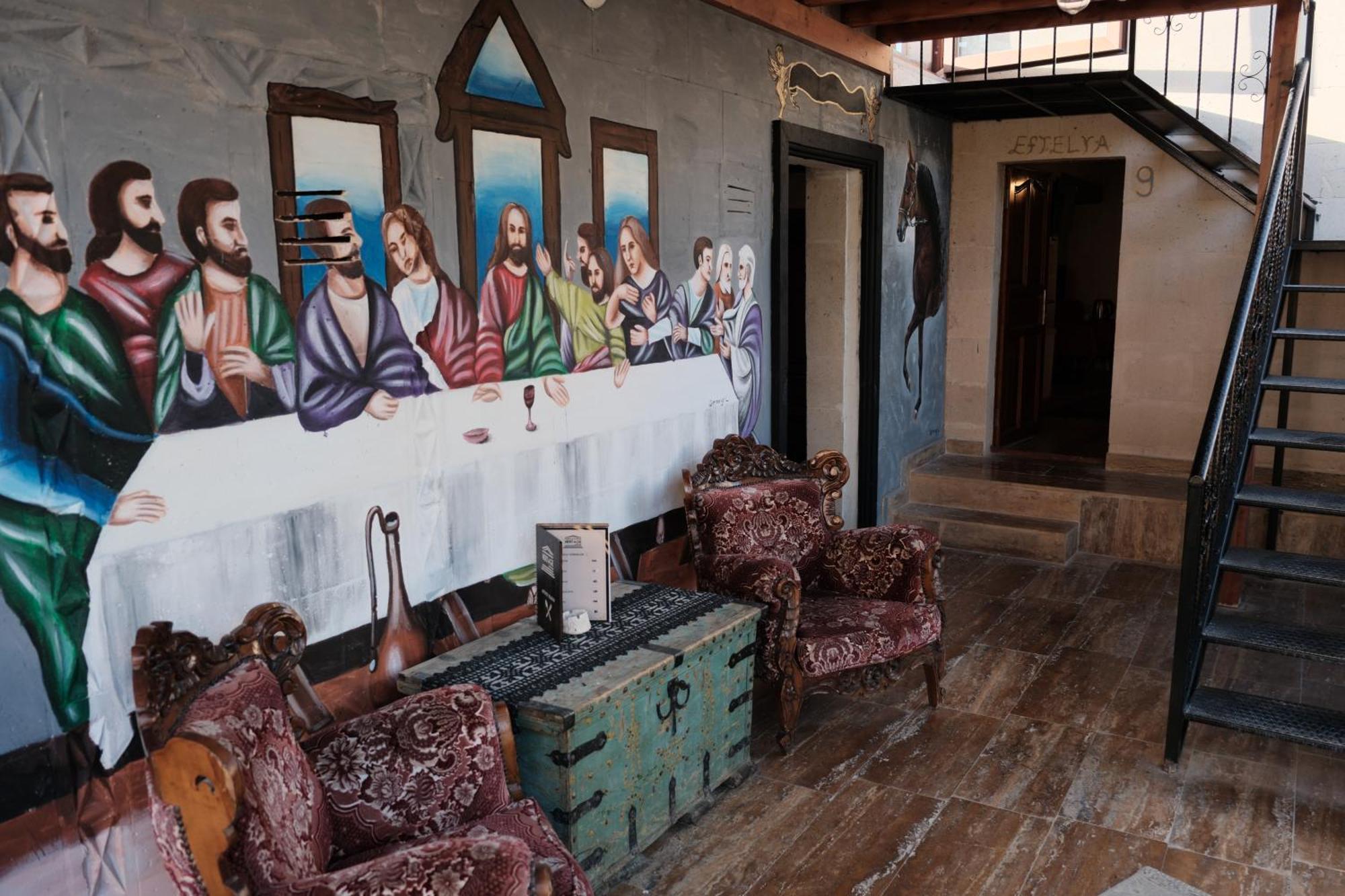 Heritage Cave Inn Hotel เกอเรเม ภายนอก รูปภาพ