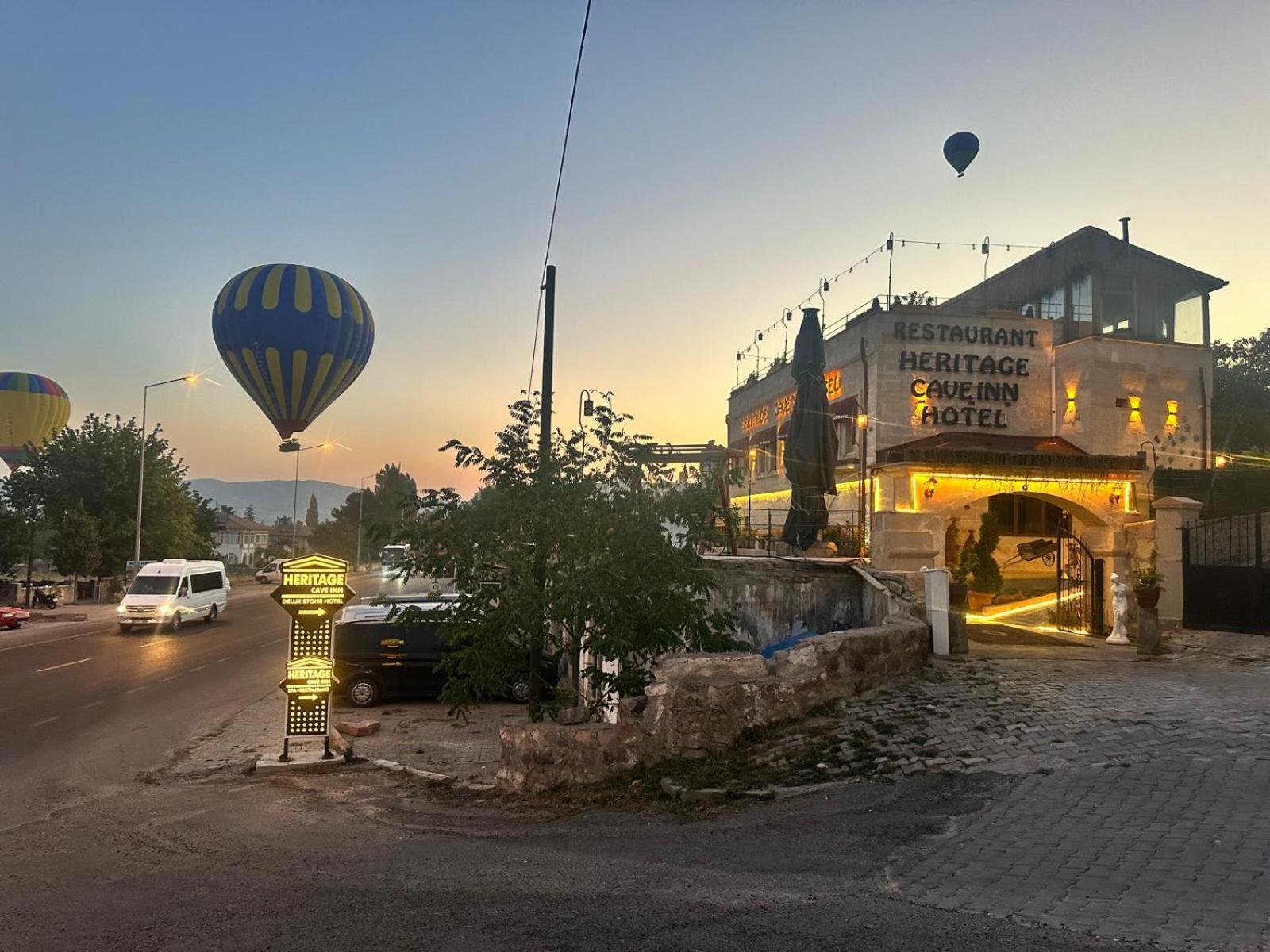 Heritage Cave Inn Hotel เกอเรเม ภายนอก รูปภาพ