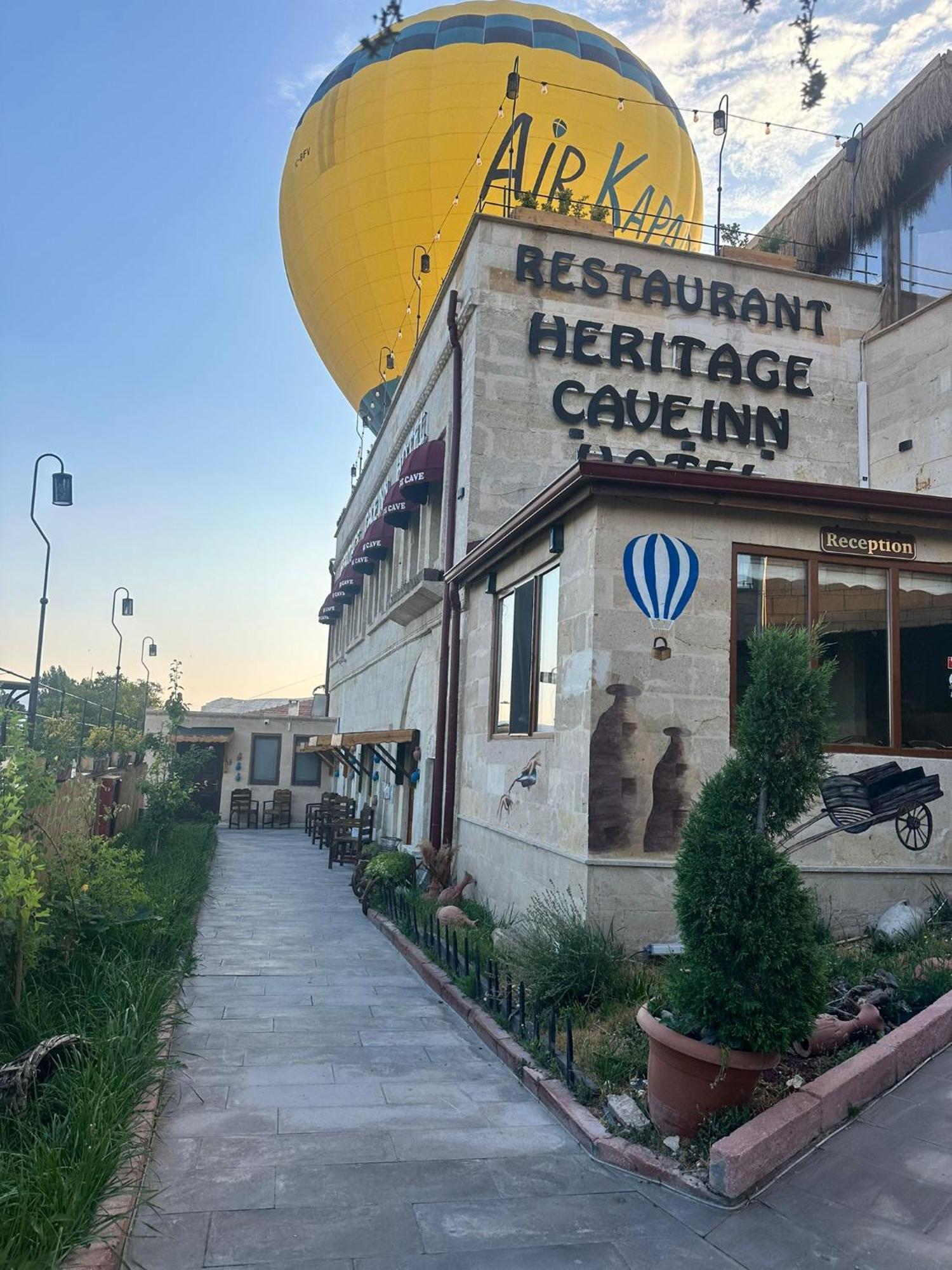 Heritage Cave Inn Hotel เกอเรเม ภายนอก รูปภาพ